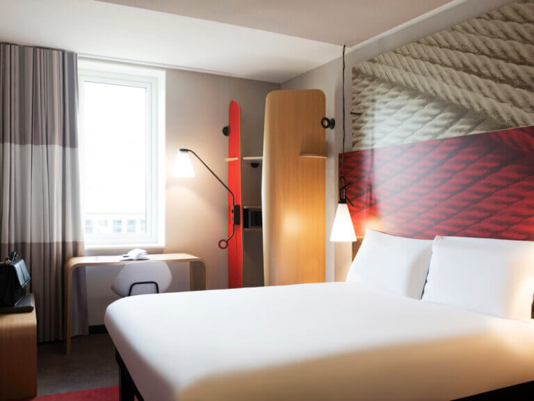 Parkeren bij het Ibis Styles Amsterdam Amstel