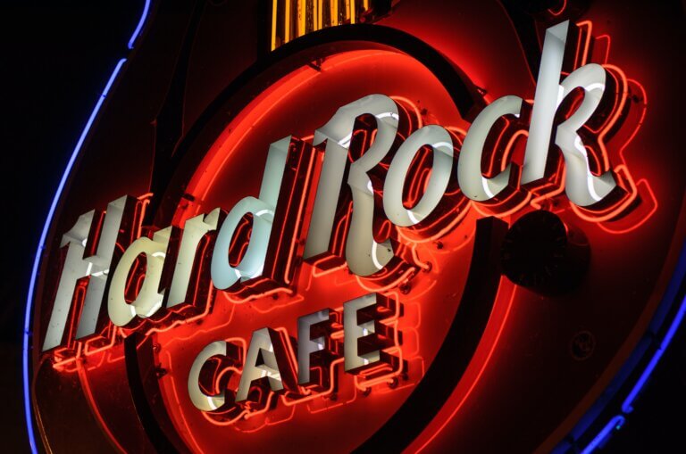 Parkeren bij het Hard Rock Cafe