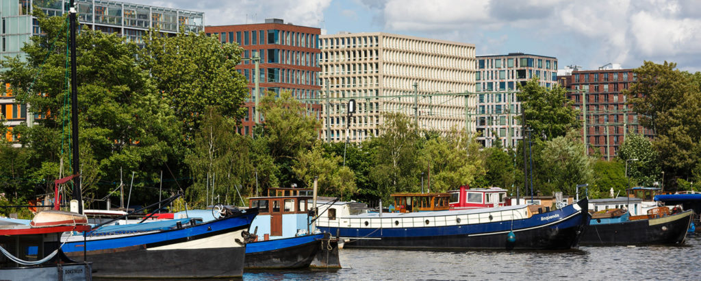 dijksgracht met boten