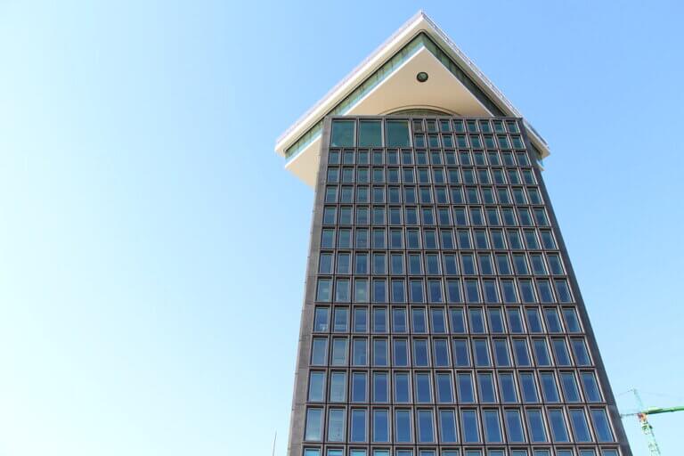 Parkeren bij de A'DAM Toren